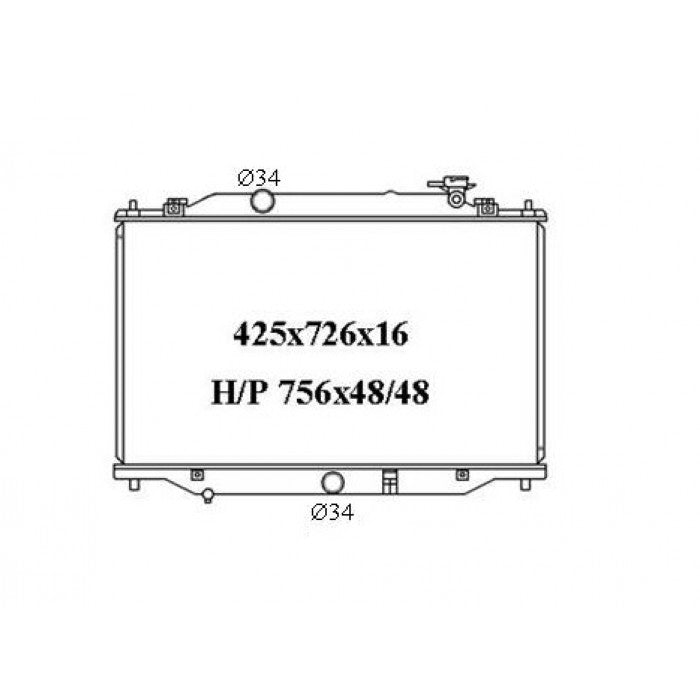 RADIATOR - Mazda CX-5 KE '12- 2.0ltr 4cyl