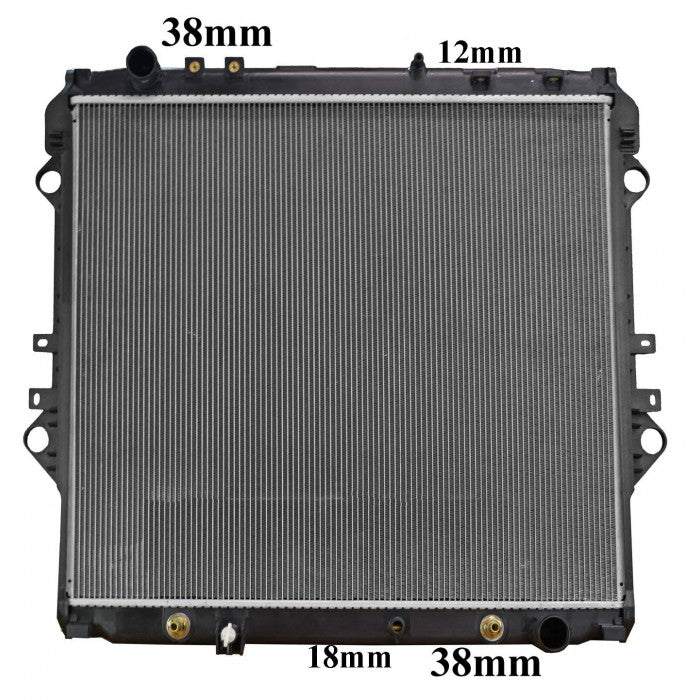 Radiator Assembly - To Suit Toyota Hilux GUN122 / GUN123 / GUN125 / GUN126 / GUN136 '15 - NC693A