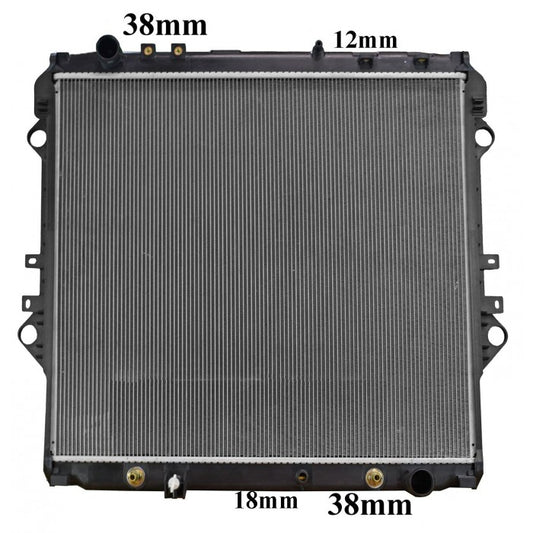 Radiator Assembly - To Suit Toyota Hilux GUN122 / GUN123 / GUN125 / GUN126 / GUN136 '15 - NC693A
