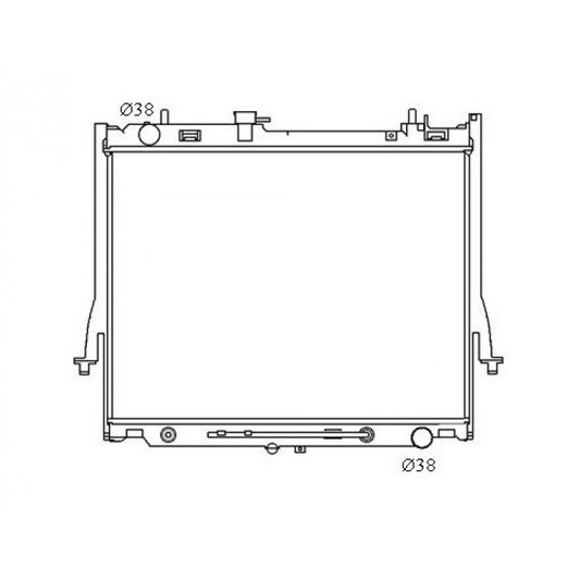 RADIATOR - Isuzu D-MAX '12- 3.0ltr 4cyl Turbo Diesel & Isuzu MU-X '13- 3.0ltr 4cyl Turbo Diesel