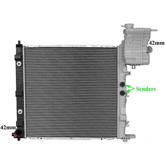 RADIATOR - Mercedes Vito 638 Series '98-04 Petrol/Diesel