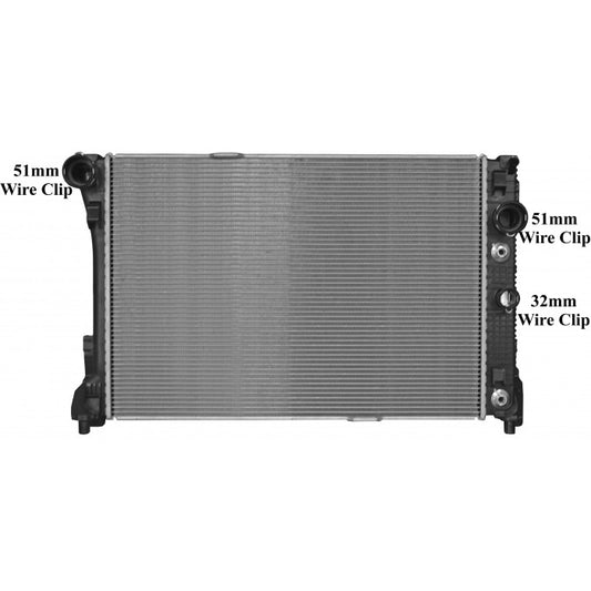 RADIATOR - Mercedes W212 E250CGi '09- & Mercedes C207 E250CGi '09- & Mercedes W204 C330CDI / 280 '07-