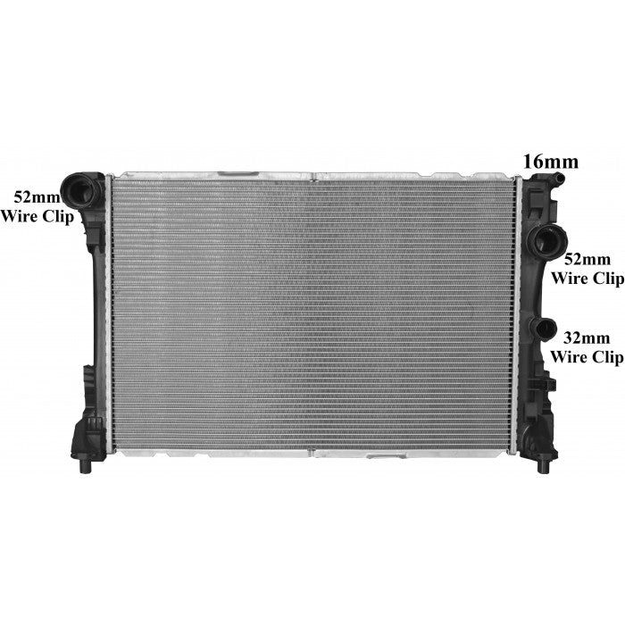 RADIATOR - Mercedes R172 SLK200/SLK350 '11- & Mercedes W204 C180 CGi / C250 CDi '11- & Mercedes W212 E250 CGi '09- & Mercedes C207 E250 CGi
