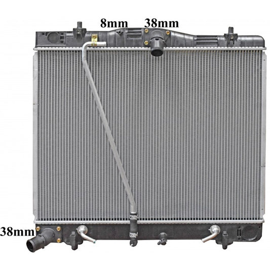 Radiator Assembly - To suit Toyota HiAce TRH '05- 2.7ltrCore: 510x658x36H/P 675x53/53 &nb - NC821A
