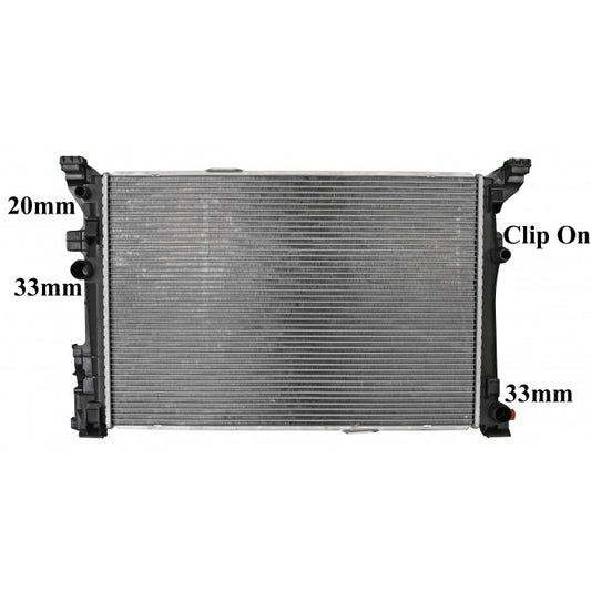 RADIATOR - Mercedes W176 A Class '12-  Petrol & Diesel & Mercedes C117 CLA Class '12-  Petrol & Diesel & Mercedes W246 B Class '11-  Petrol & Diesel & Mercedes X156 GLA Class '13-  Petrol & Diesel