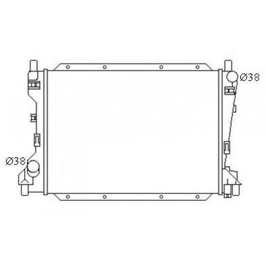 RADIATOR - Jaguar S-Type X200 '99-02 3.0/4.0ltr