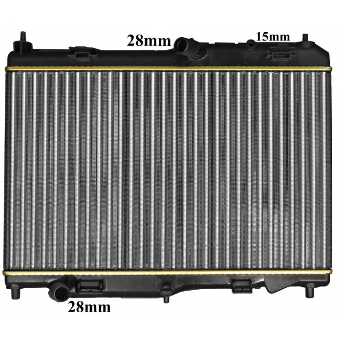 Radiator Assembly - To Suit Ford Fiesta WS / WT '09- 1.6ltr Turbo Diesel - NC942MR
