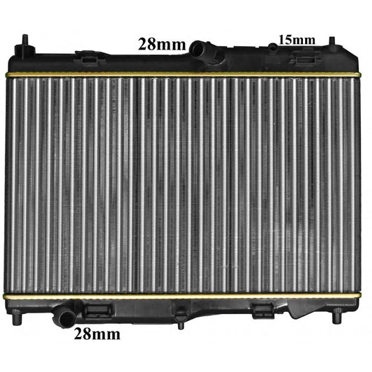 Radiator Assembly - To Suit Ford Fiesta WS / WT '09- 1.6ltr Turbo Diesel - NC942MR