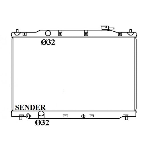 RADIATOR - Honda CRV RM '12-