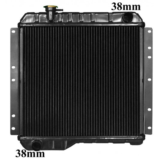 Radiator Assembly - BC To suit Toyota Landcruiser HJ45 '73-84 Diesel Core: 435x490x4 - NC958M