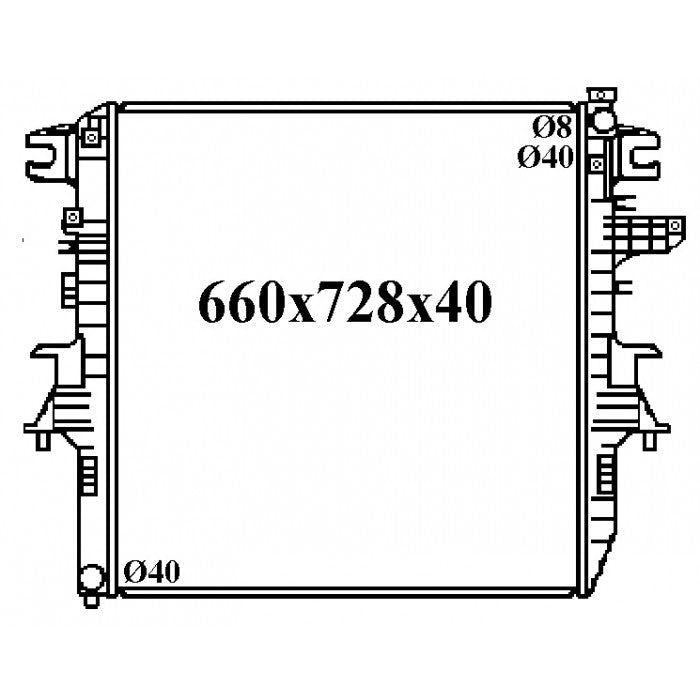 RADIATOR - Nissan Patrol Y62 '13- 5.6ltr V8
