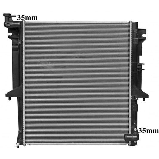 RADIATOR - Mitsubishi Triton Petrol ML/MN '07-15 2.4ltr 4cyl