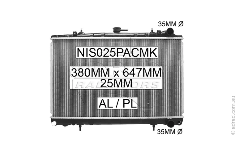 RADIATOR - Nissan Skyline R32 '89-94