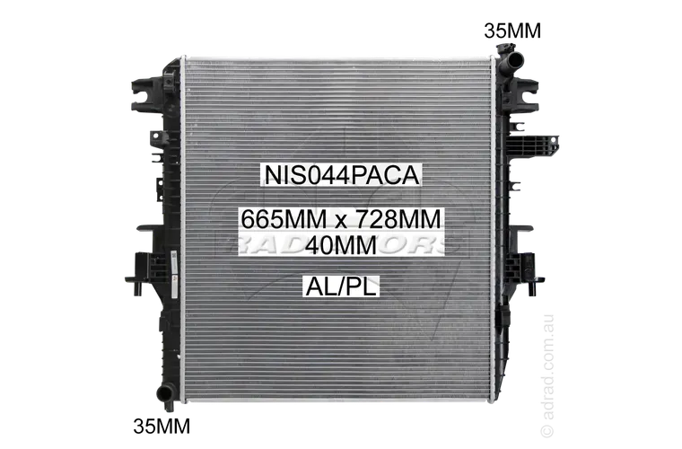 RADIATOR - Nissan Patrol Y62 '13- 5.6ltr V8
