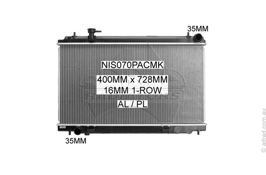 NIS070PACMK radiator