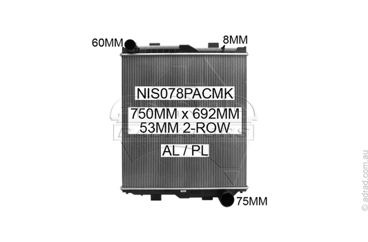 NIS078PACMK radiator