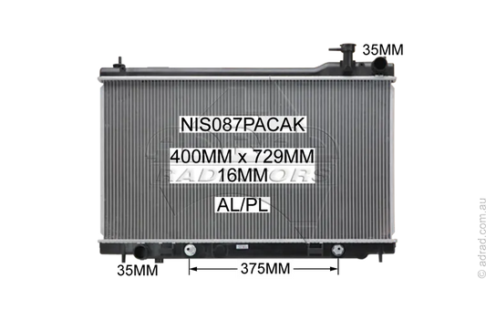 RADIATOR - Nissan Skyline V35 & Nissan Stagea M35 Series 2 '04-07