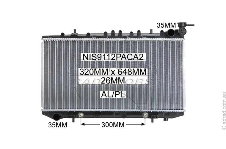 RADIATOR - Nissan Skyline R31 '86-90 & Nissan Pintara R31 '86-90