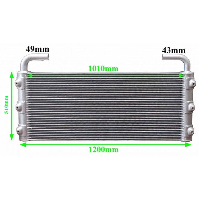 Oil Cooler - Hitachi Oil CoolerCore: 1010x510x75 - OC105