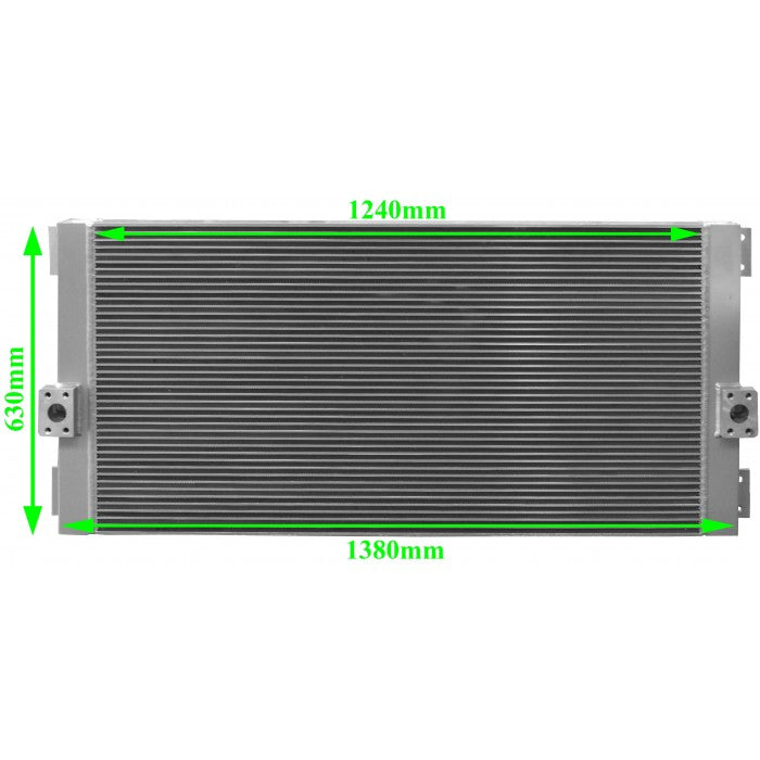 Oil Cooler - BP Oil Cooler, Komatsu PC800 - OC109