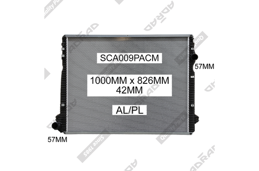 SCA009PACM radiator