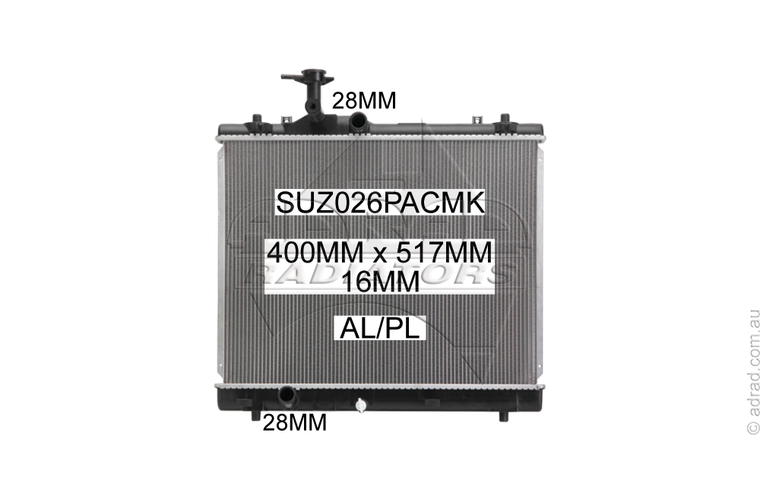 SUZ026PACMK radiator