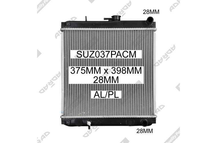 SUZ037PACM radiator