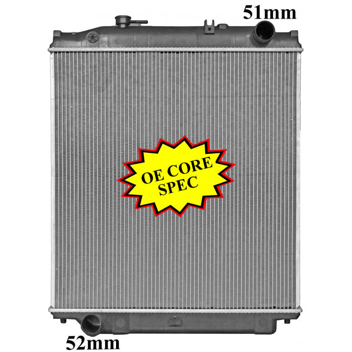 Radiator Assembly - To Suit Isuzu FFR / FRR '03- Core: 650x618x5 - TA027M