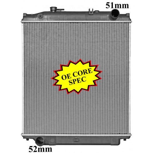 Radiator Assembly - To Suit Isuzu FFR / FRR '03- Core: 650x618x5 - TA027M