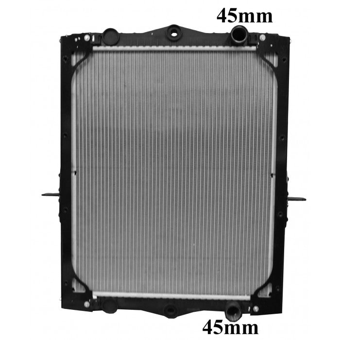 Radiator Assembly - W/Frame To Suit DAF LF55 Core: 661x537x56 H/P 588x77 - TA070
