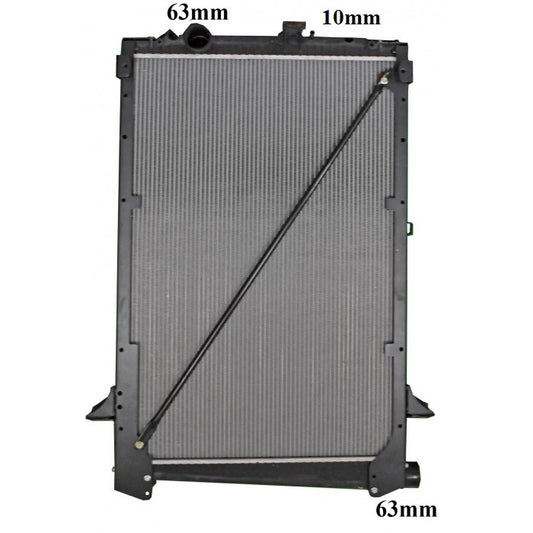 Radiator Assembly - W/Frame To Suit DAF CF 85 '01- Core: 953x614x56 H/P - TA073