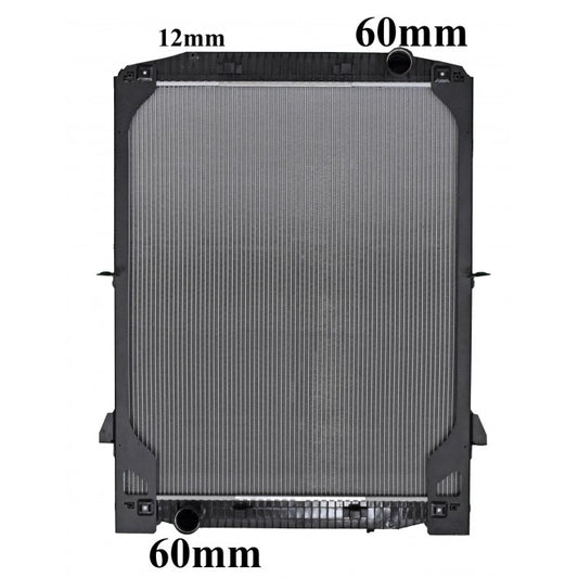 Radiator Assembly - W/Frame To Suit Iveco Eurostar '96-02 9.5/13.8/17.2ltr 6cyl Turb - TA085