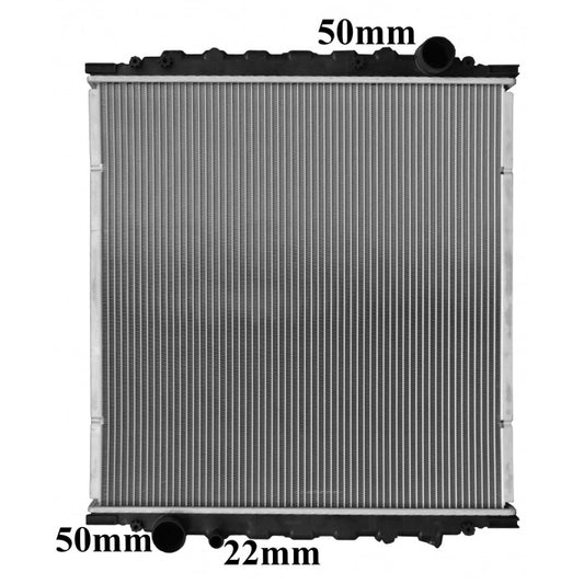 Radiator Assembly - To Suit Man L2000 Core: 650x608x56 H/P 644x76/76&n - TA095