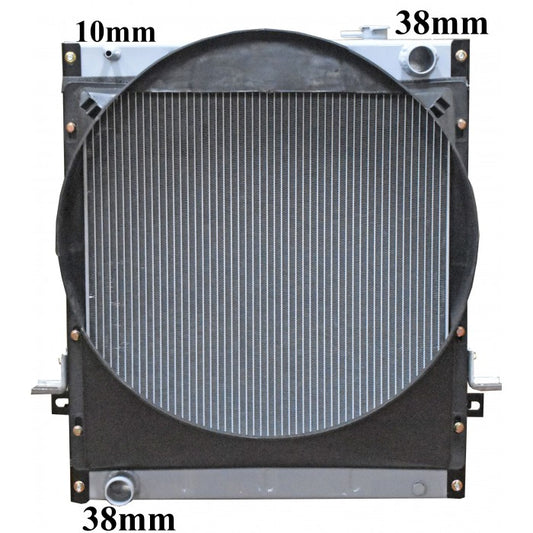 Radiator Assembly - W/Frame To Suit Foton ISF Size: 520x518x42 * PLEASE N - TA108MA