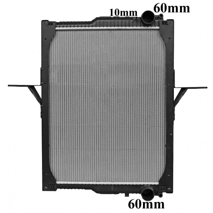 Radiator Assembly - W/Frame To Suit Volvo FL6 '06- Core: 710x548x48 H/P 594x71 - TA131