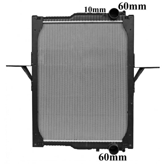 Radiator Assembly - W/Frame To Suit Volvo FL6 '06- Core: 710x548x48 H/P 594x71 - TA131