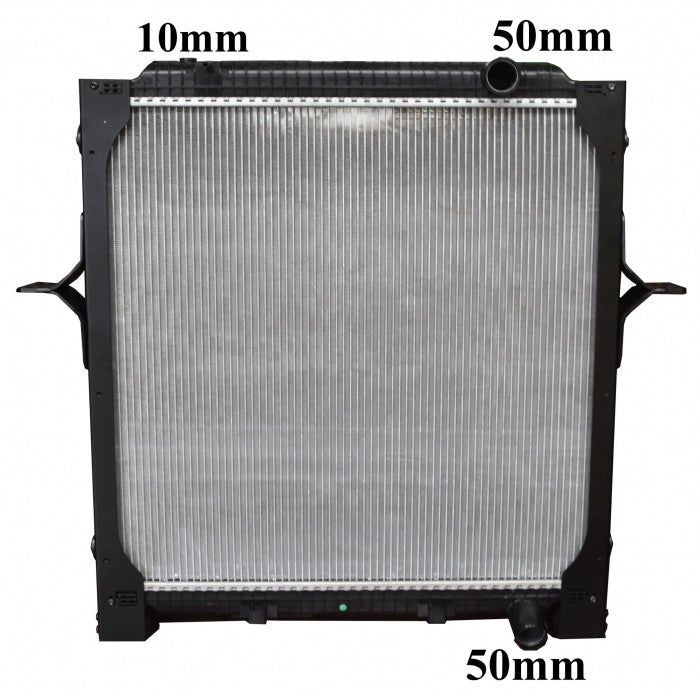 Radiator Assembly - W/Frame To Suit Volvo FE '08- Core: 707x698x50 H/P 7 - TA132