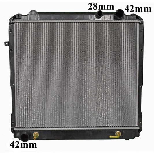 Radiator Assembly - W/Frame To Suit Hino Dutro XZB50 '05- Core: 490x578x48 H/ - TA140A