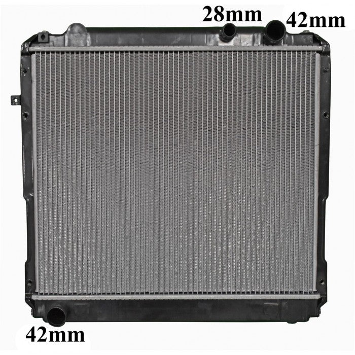 Radiator Assembly - W/Frame To Suit Hino Dutro XZB50 '05- Core: 490x578x48 H/ - TA140M
