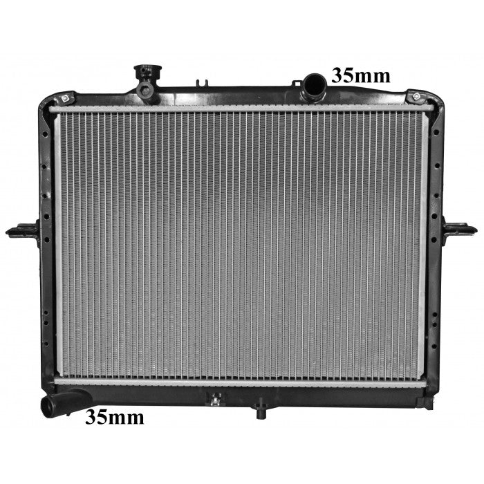 Radiator Assembly - W/Frame To Suit Kia K2900 08- Diesel Core: 420x568x36 H/P - TA178