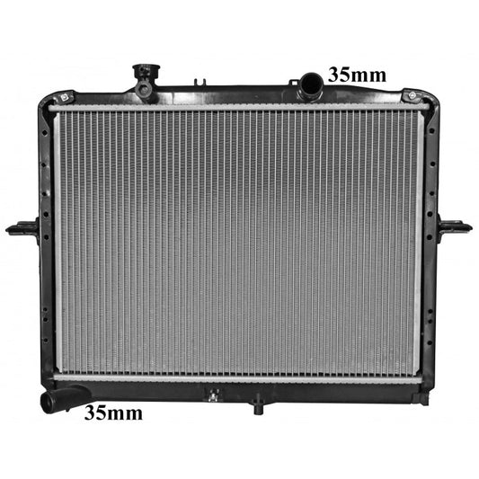 Radiator Assembly - W/Frame To Suit Kia K2900 08- Diesel Core: 420x568x36 H/P - TA178