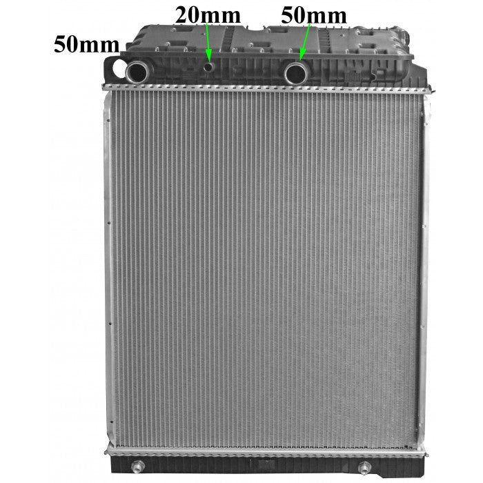 Radiator Assembly - To Suit Mercedes Axor 1833 '05- Core: 814x668x40 &n - TA184