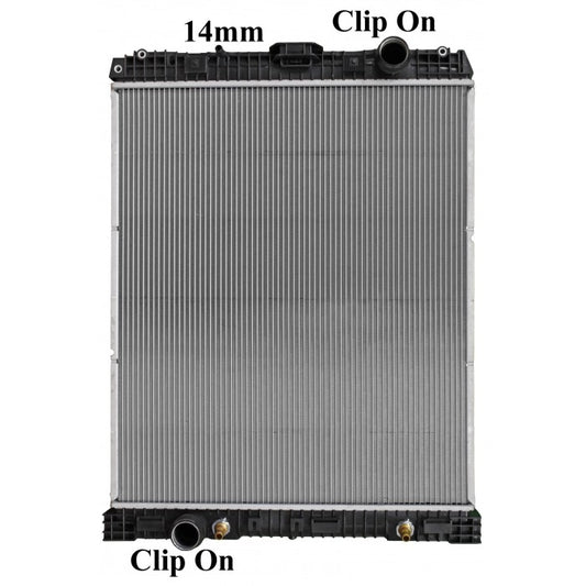 Radiator Assembly - To Suit Mercedes Axor Core: 780x668x56 H/P 691x80/ - TA188A