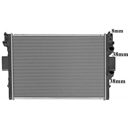 Radiator Assembly - To Suit Iveco Daily '98- 2.8ltr Diesel Core: 650x440x34 - TA199