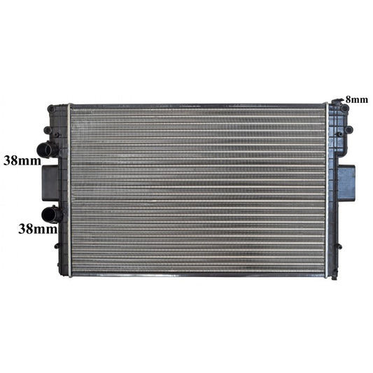 Radiator Assembly - To Suit Iveco Daily '07- Diesel Core: 654x453x34 & - TA201MR