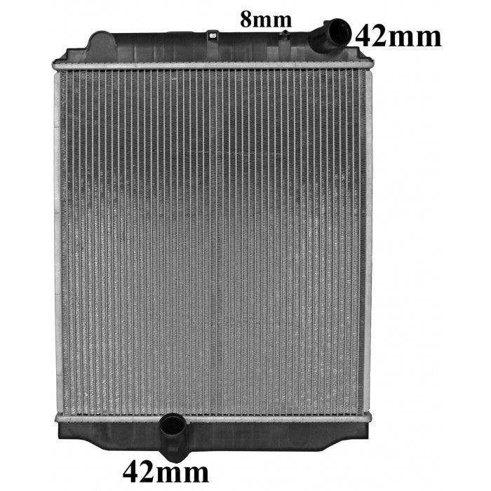 Radiator Assembly - To Suit Toyota Dyna 300 Series '07- **8mm bleed pipeCore: 545x480x48 H/P 49 - TA216