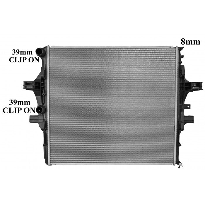 Radiator Assembly - To Suit Iveco Daily '12- 3.0ltr Turbo Diesel Core: 640x5 - TA236