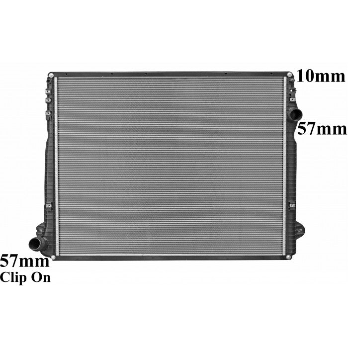 Radiator Assembly - Scania, P Series '17- Core: 997x818x40 & - TA243