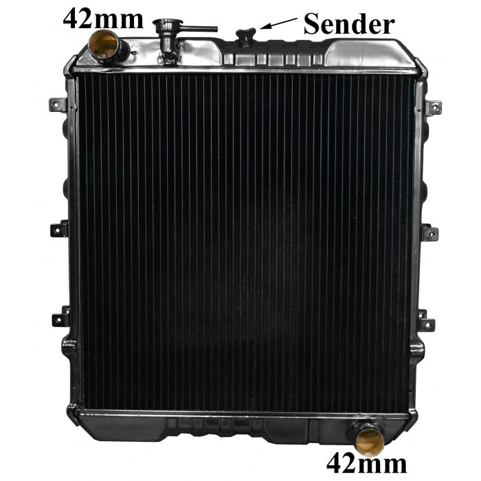 Radiator Assembly - To Suit Mazda T3500 '80- Core: 495x483x49 - TA254 BC
