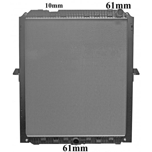 Radiator Assembly - To Suit Mercedes Actros '16- Core: 1056x978x56 - TA298